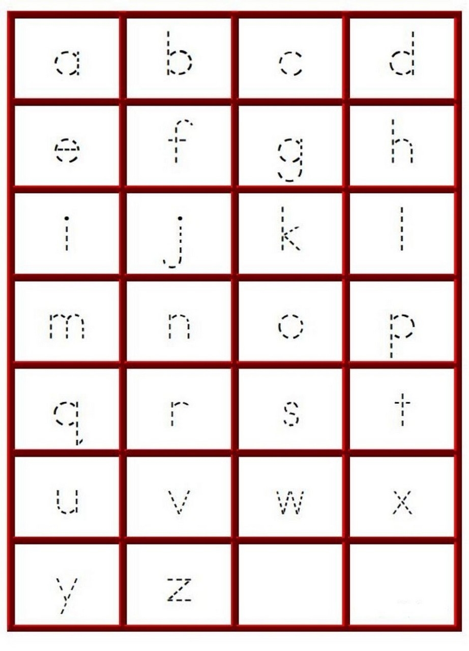 Traceable Alphabet A Z Learning Printable Traceable Alphabet A Z Learning Printable
