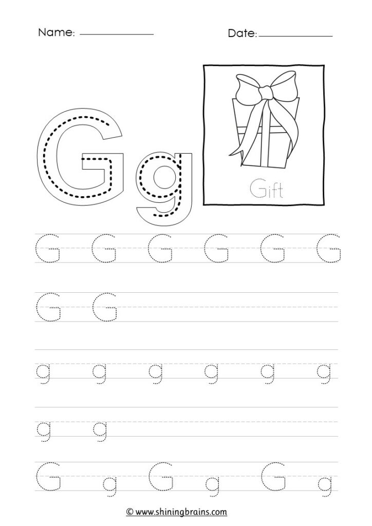 letter g tracing letter g tracing