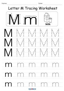 free letter m tracing sheets free letter m tracing sheets