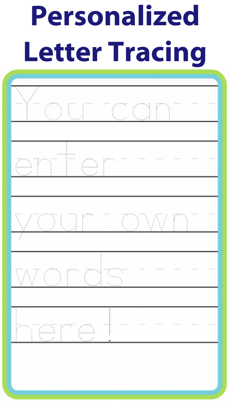 Tracing Letter Name Letter Tracing Worksheets Tracing Letter Name Letter Tracing Worksheets