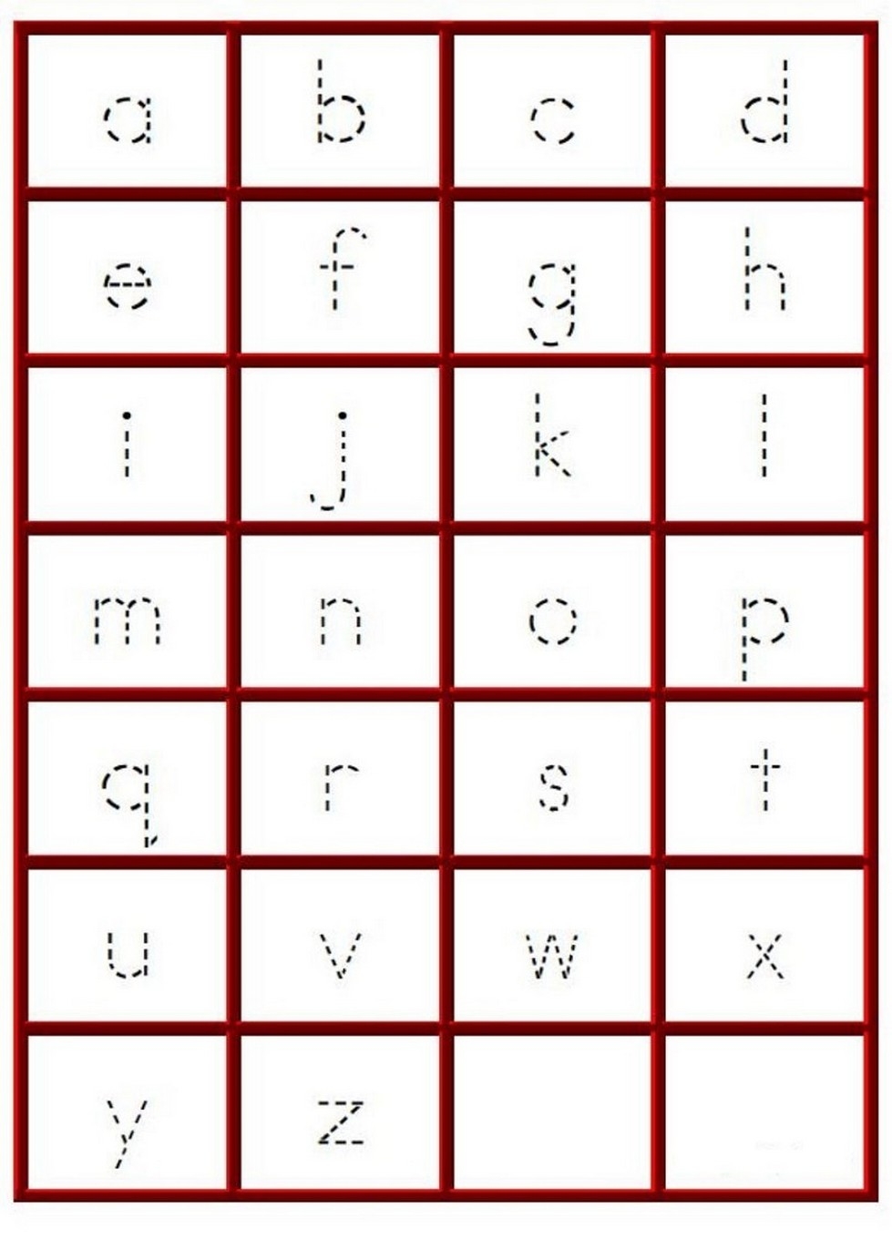 Tracing Letters A z Worksheets Learning Printable Tracing Letters A z Worksheets Learning Printable