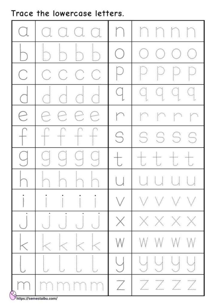 free printable lowercase alphabet worksheets free printable lowercase alphabet worksheets