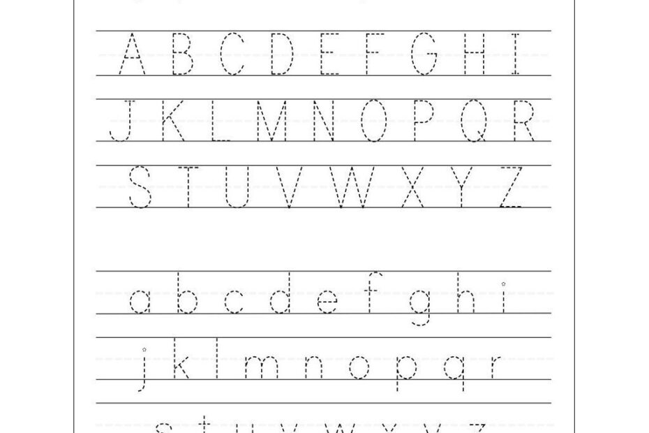 Tracing The Alphabet Raising Hooks