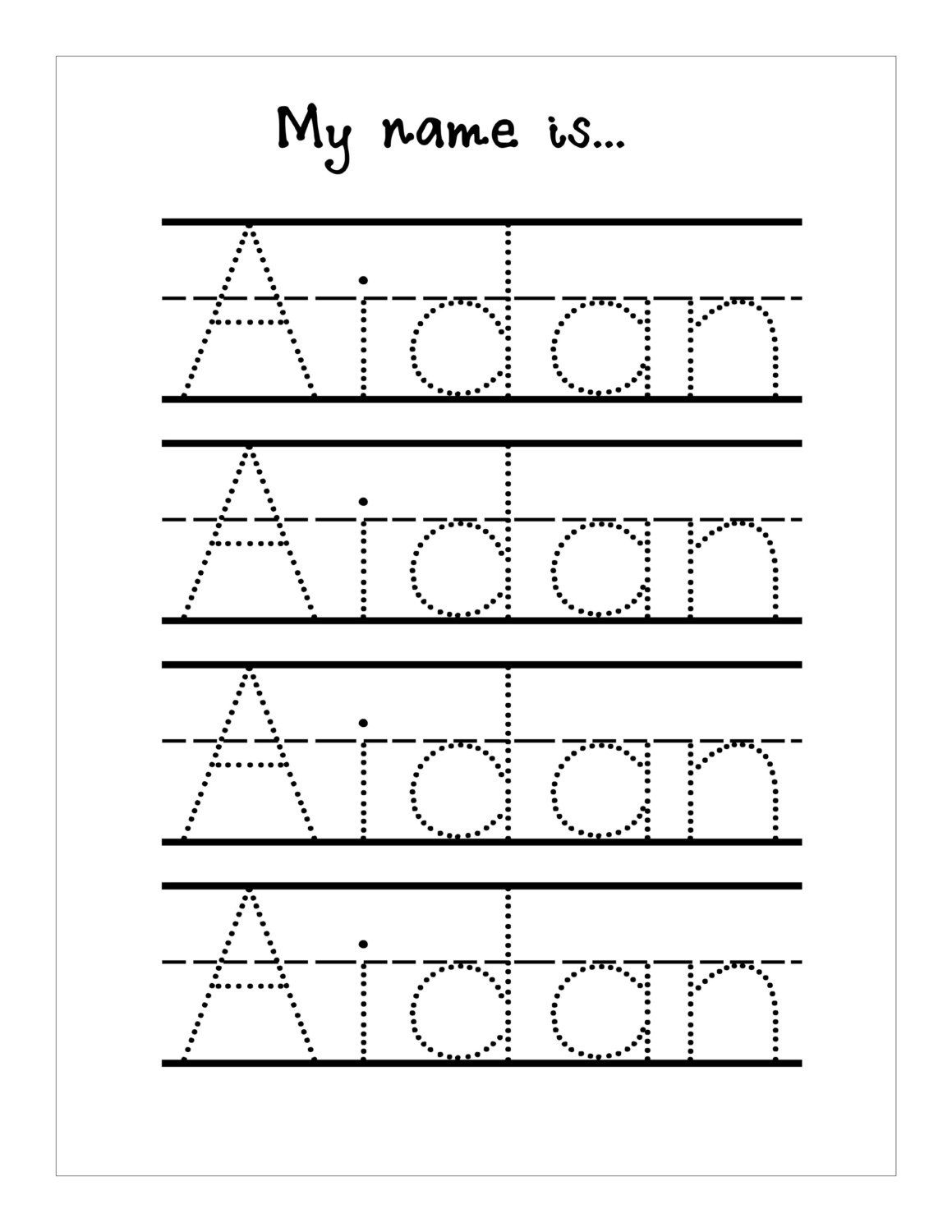 Tracing Worksheet Generator Name Tracing Generator Free Kindergarten Tracing Worksheet Generator Name Tracing Generator Free Kindergarten