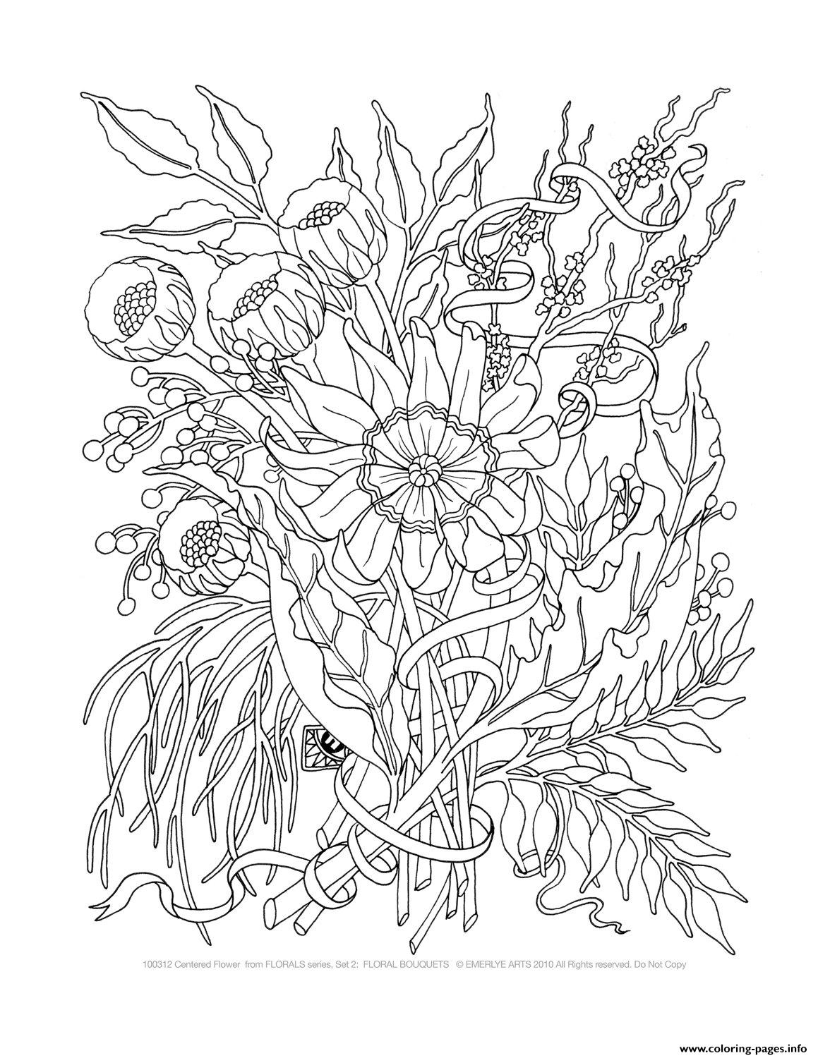 Trend Elegant Flowers Adult Coloring Pages Coloring Page Printable Trend Elegant Flowers Adult Coloring Pages Coloring Page Printable