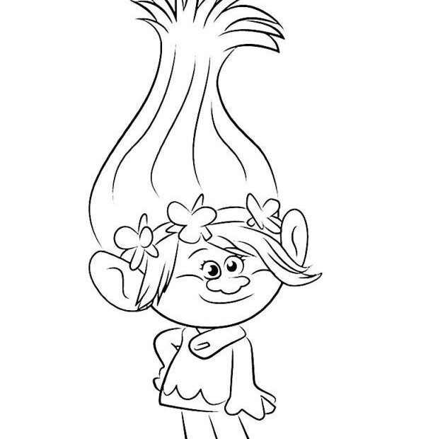Trolls 2016 Coloring Pages Printable