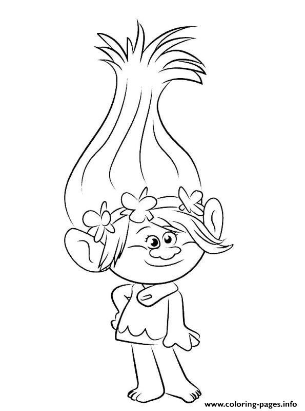 Trolls 2016 Coloring Pages Printable Trolls 2016 Coloring Pages Printable