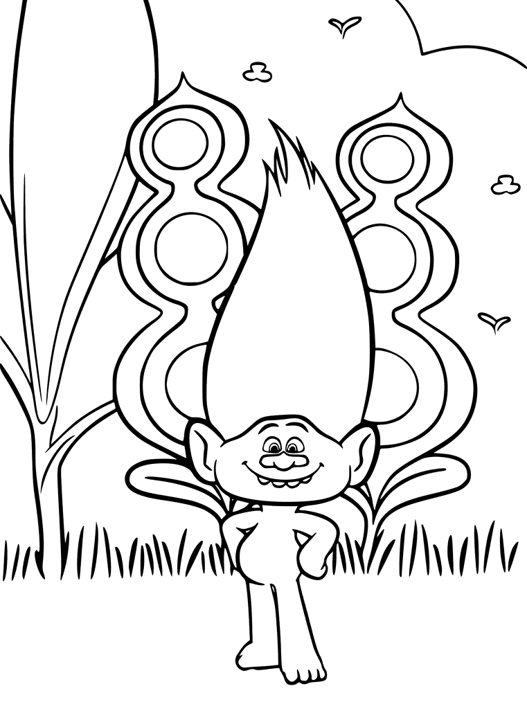 Trolls Coloring Pages Printable Coloring Pages FREE Trolls Coloring Pages Printable Coloring Pages FREE