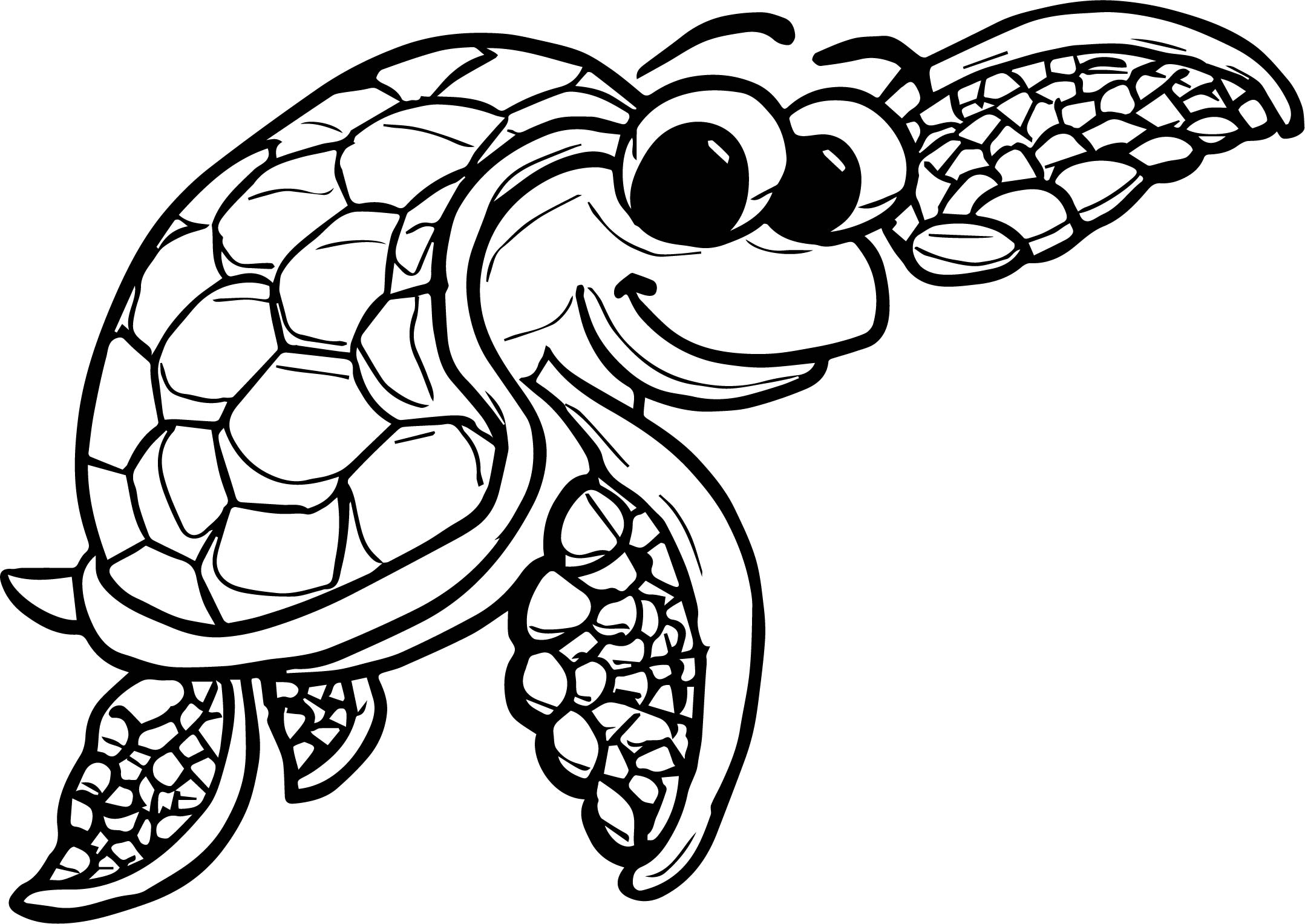 Ninja Turtle shell coloring page Ninja Turtle shell coloring page