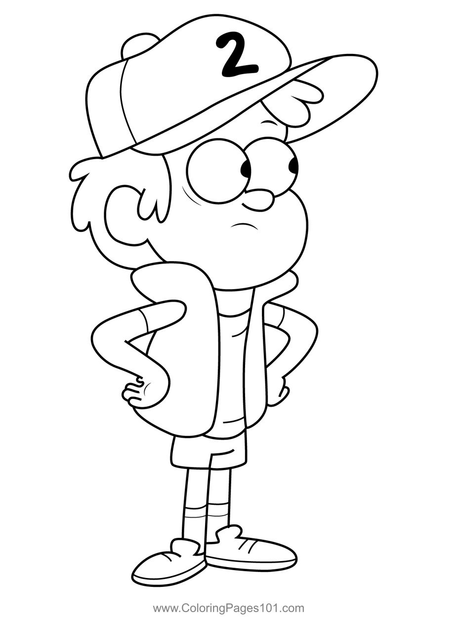 Tyrone Gravity Falls Coloring Page For Kids Free Gravity Falls Tyrone Gravity Falls Coloring Page For Kids Free Gravity Falls