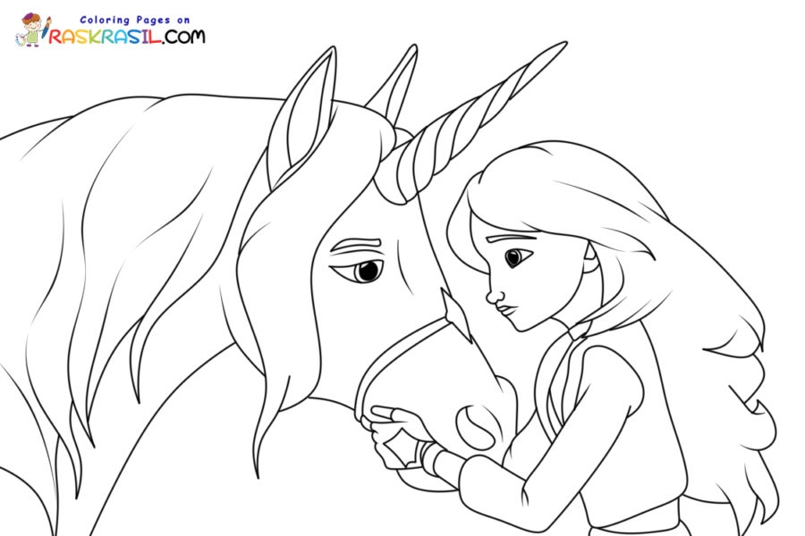 Unicorn Academy Coloring Pages Coloring Nation