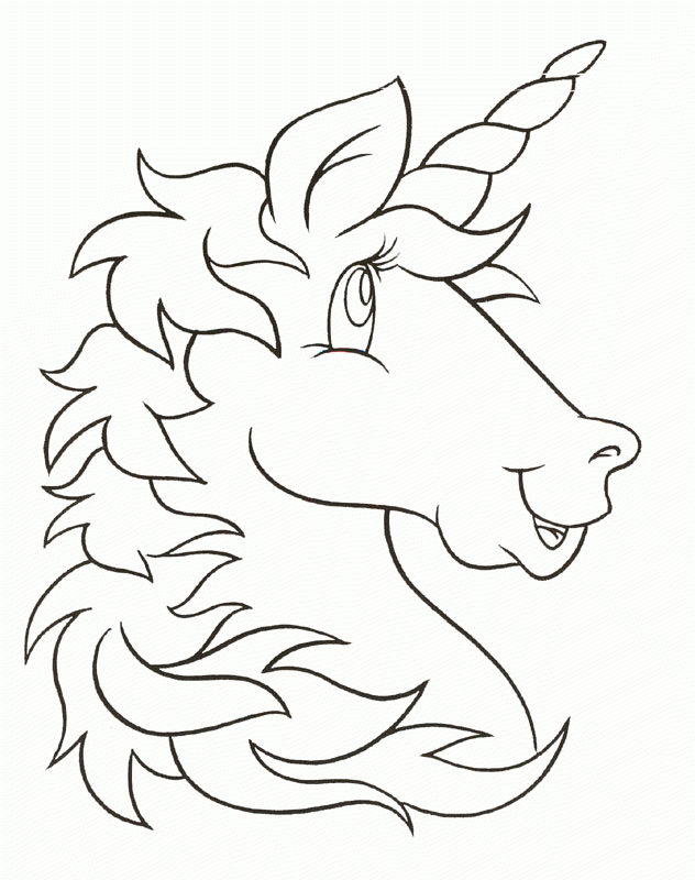 Unicorn Coloring Pages For Kids Coloring Home Unicorn Coloring Pages For Kids Coloring Home