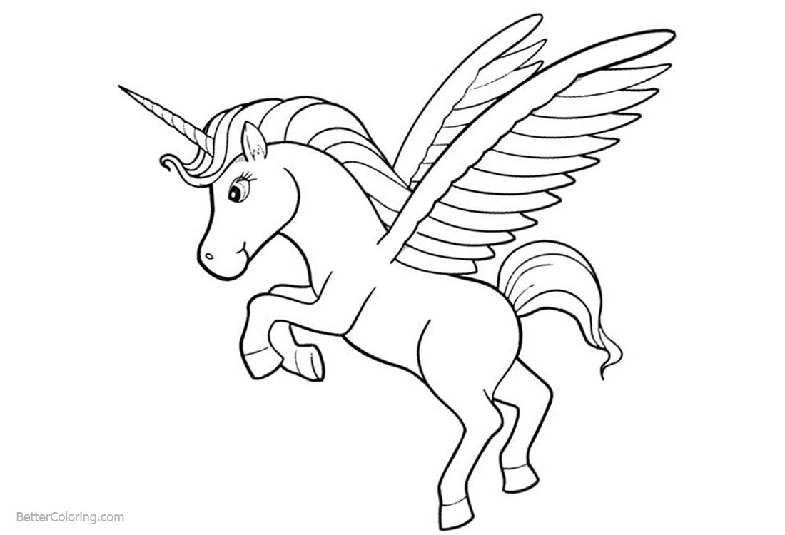 Unicorn Coloring Pages Simple Line Drawing Free Printable Coloring Pages Unicorn Coloring Pages Simple Line Drawing Free Printable Coloring Pages