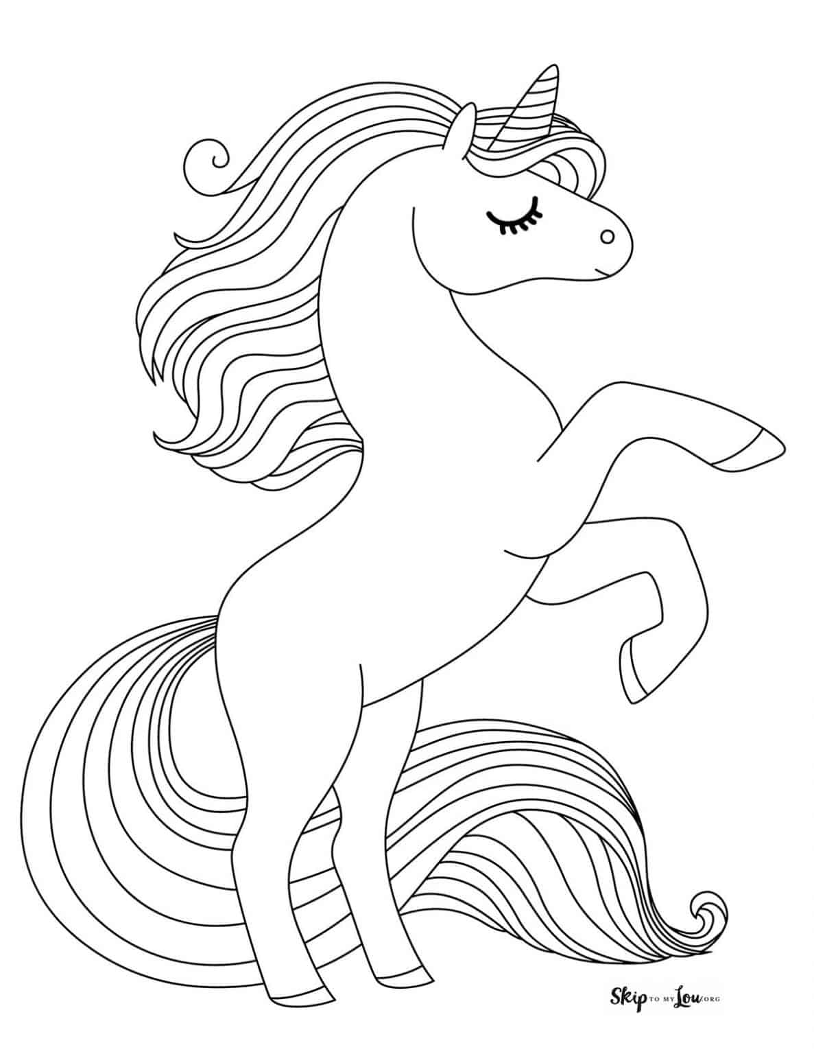 Unicorn Printable Coloring Sheets Unicorn Printable Coloring Sheets