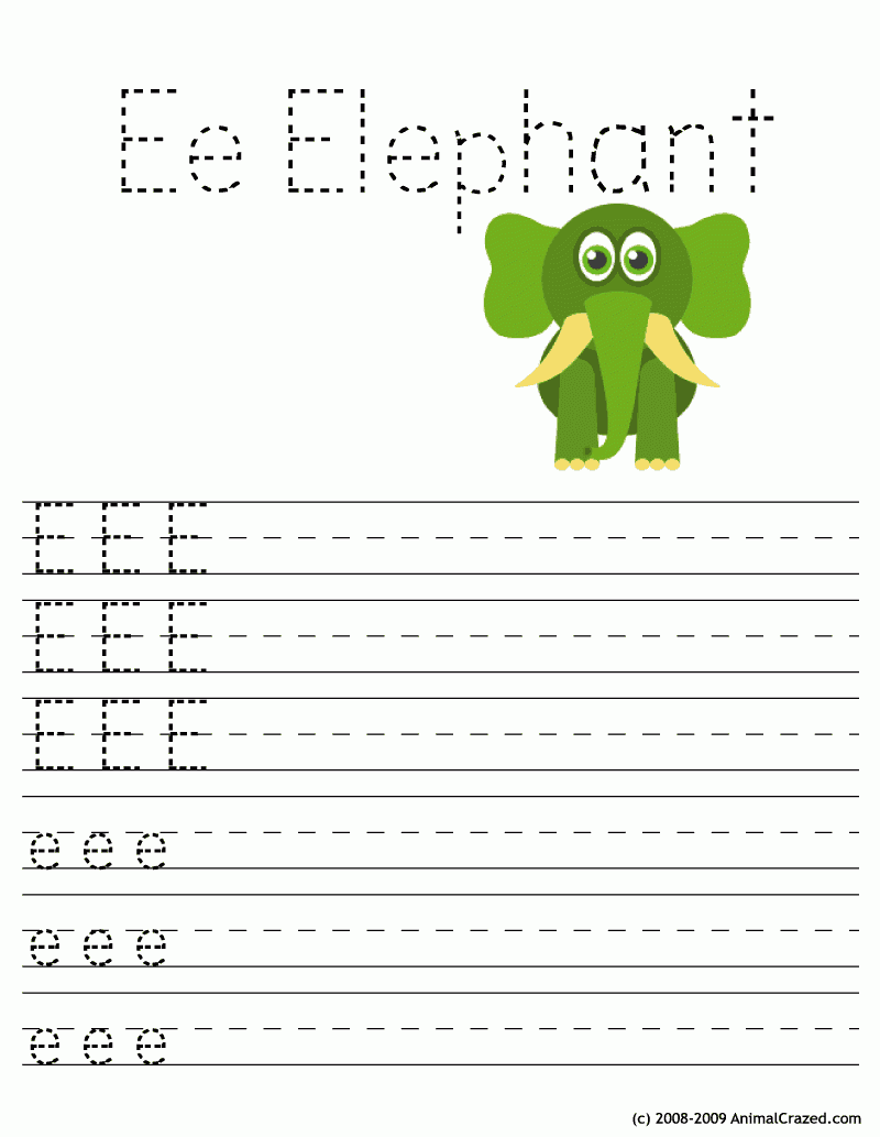 letter e writing practice letter e writing practice