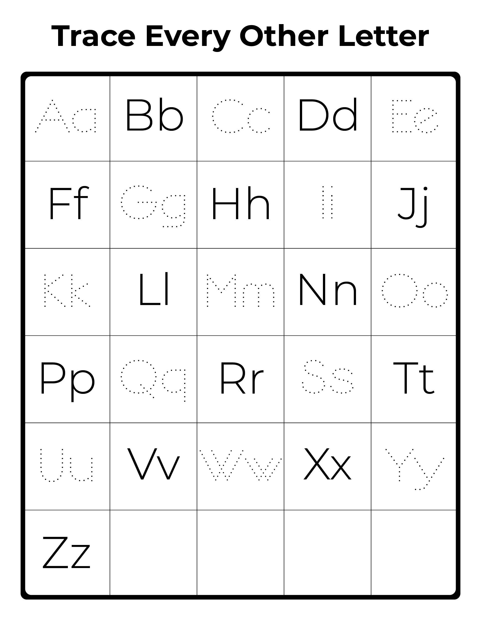 printable uppercase letters and lowercase printable uppercase letters and lowercase