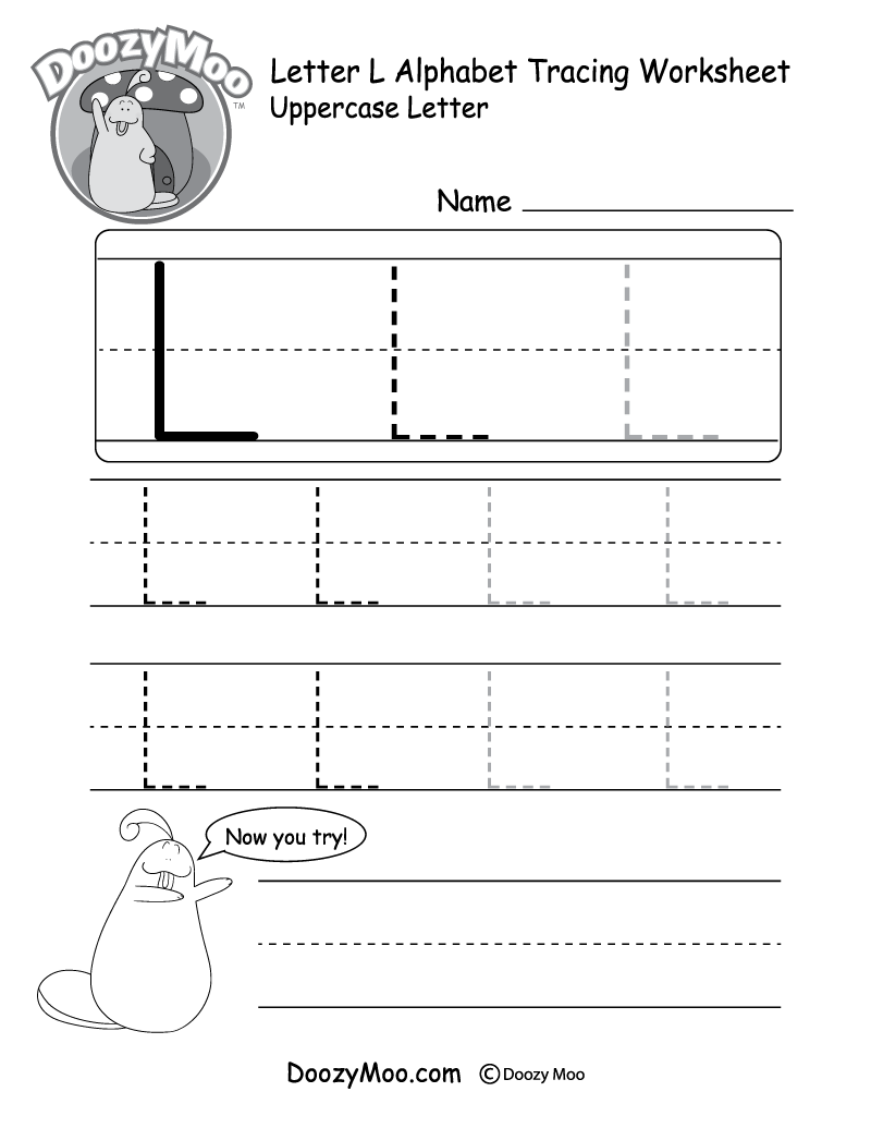 Uppercase Letter Tracing Worksheets Free Printables Doozy Moo Uppercase Letter Tracing Worksheets Free Printables Doozy Moo