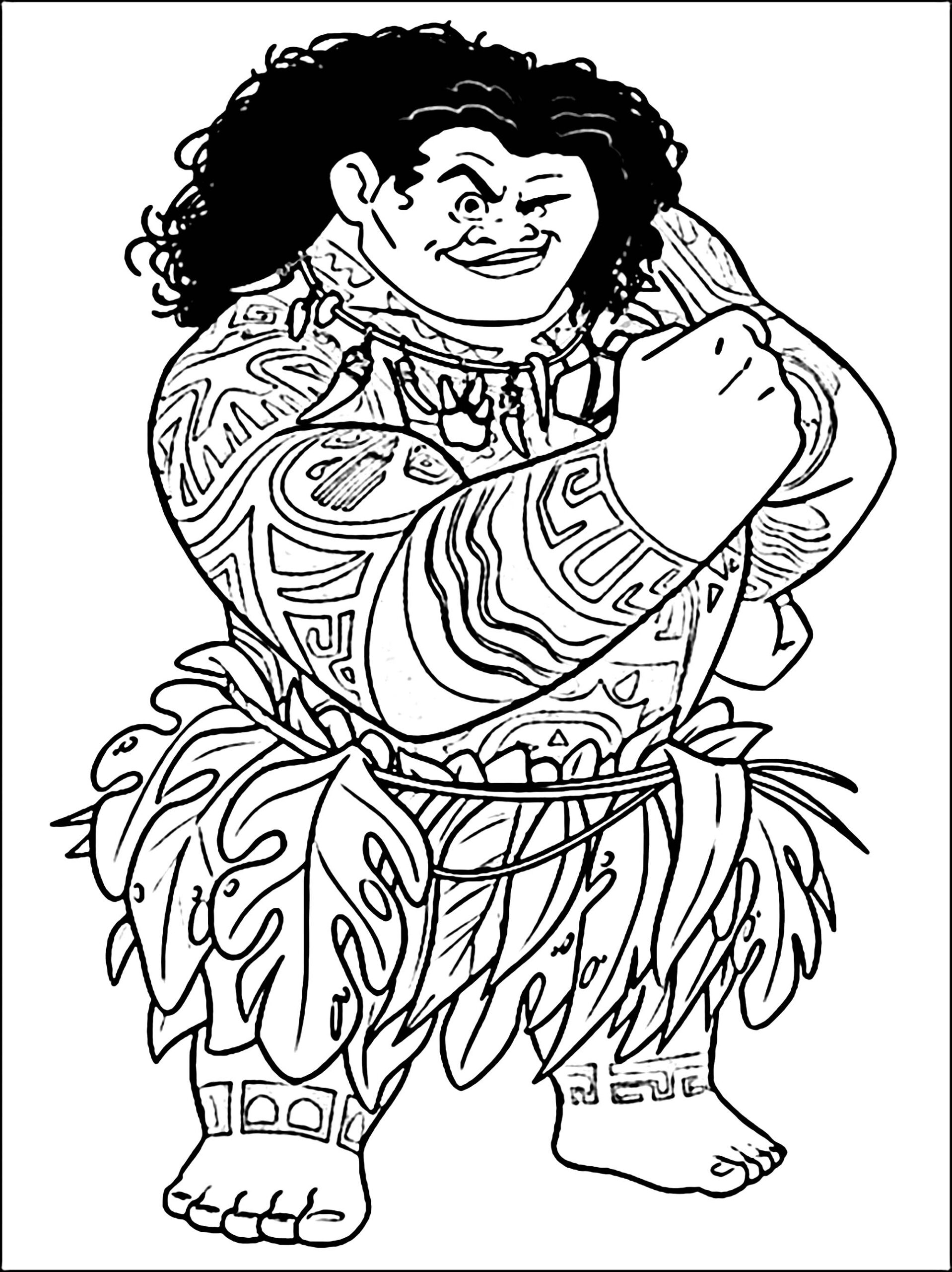 Vaiana Coloring Coloring Pages Vaiana Coloring Coloring Pages
