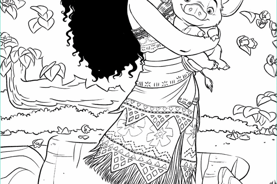 Vaiana Coloring Coloring Pages