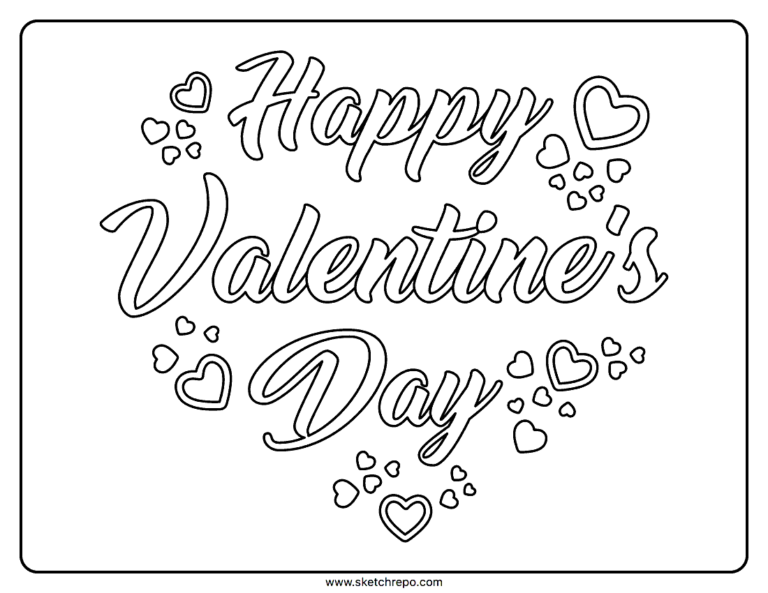 Valentine s Day Coloring Pages Sketch Repo Valentine s Day Coloring Pages Sketch Repo