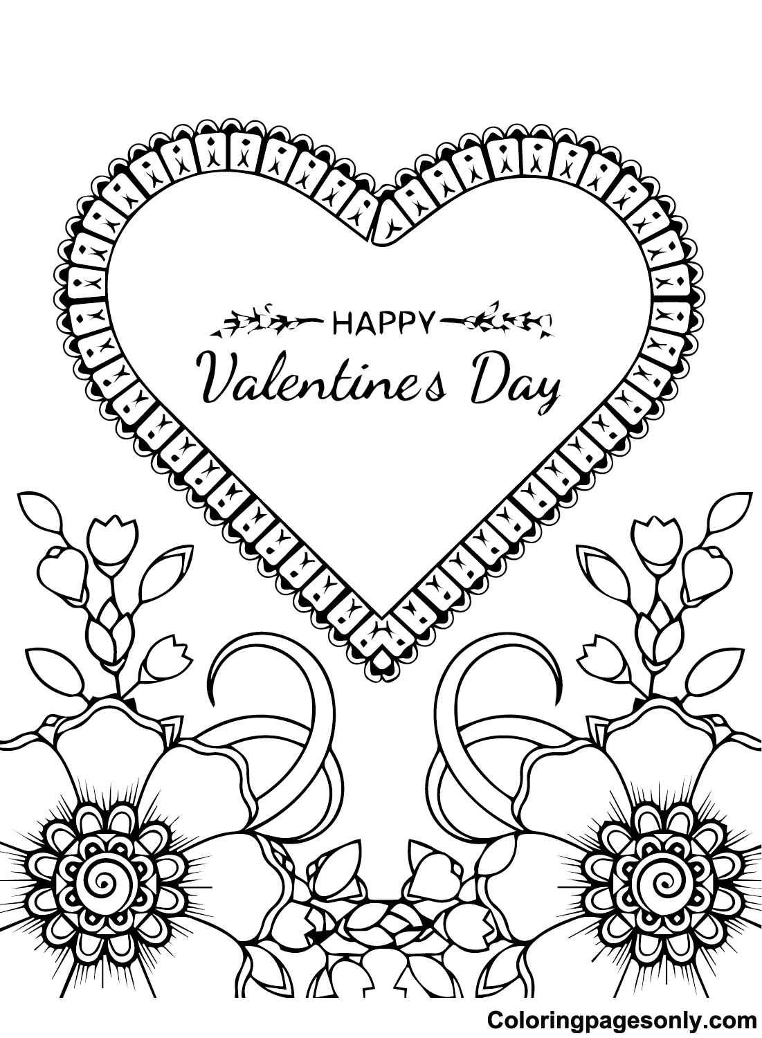 Valentines Day Cards Coloring Pages Coloring Pages Valentines Day Cards Coloring Pages Coloring Pages