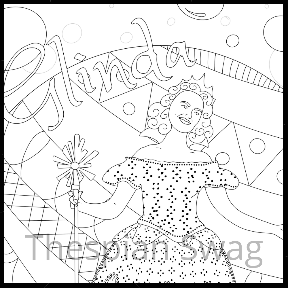 Wicked Coloring Pages Coloring Nation Wicked Coloring Pages Coloring Nation