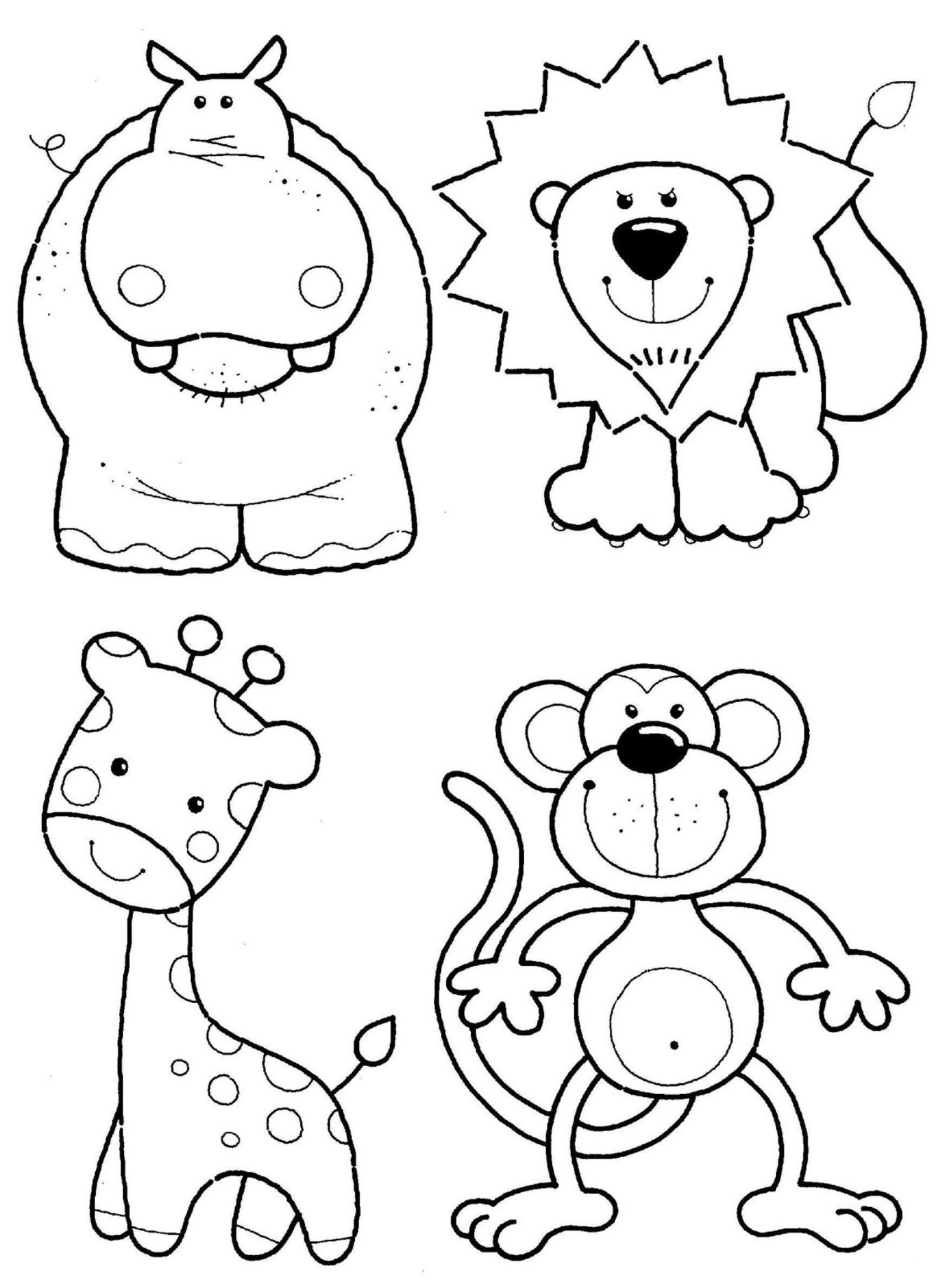 Wild Animal Coloring Pages Best Coloring Pages For Kids Wild Animal Coloring Pages Best Coloring Pages For Kids
