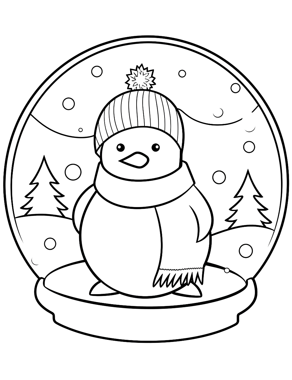 Winter Coloring Book Pages SimplyColoringPages Winter Coloring Book Pages SimplyColoringPages