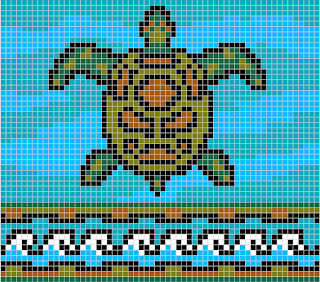 WitchWolfWeb Creations Sea Turtle Chart WitchWolfWeb Creations Sea Turtle Chart