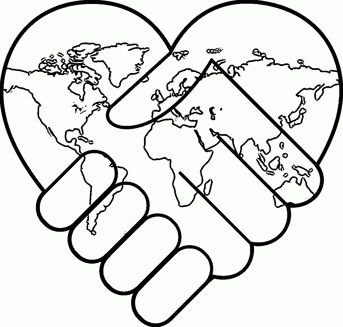 World Peace Coloring Pages Coloring Home World Peace Coloring Pages Coloring Home