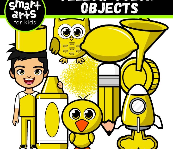 Yellow Color Objects Clip Art Educational Clip Arts And Bible Stories