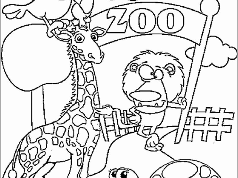 Zoo Coloring Pages ColoringBay