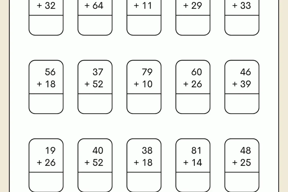 Page 3 Free Printable 2nd Grade Math Worksheets Canva